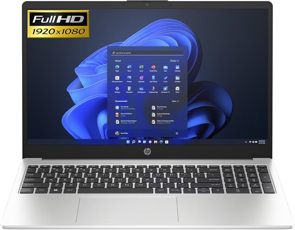 Amazon.co.jp: HP 15.6インチ HD ノートパソコン、AMD Ryzen 3 3200U