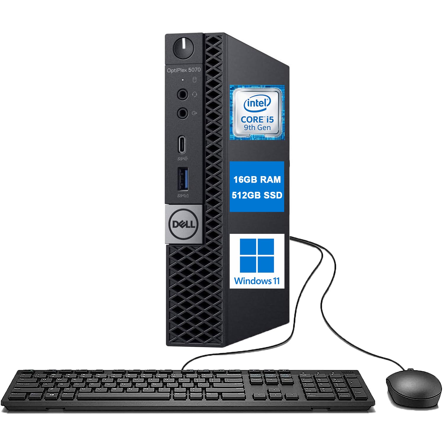 Amazon.com: Dell Optiplex 5070 Micro MFF Desktop Computer Business