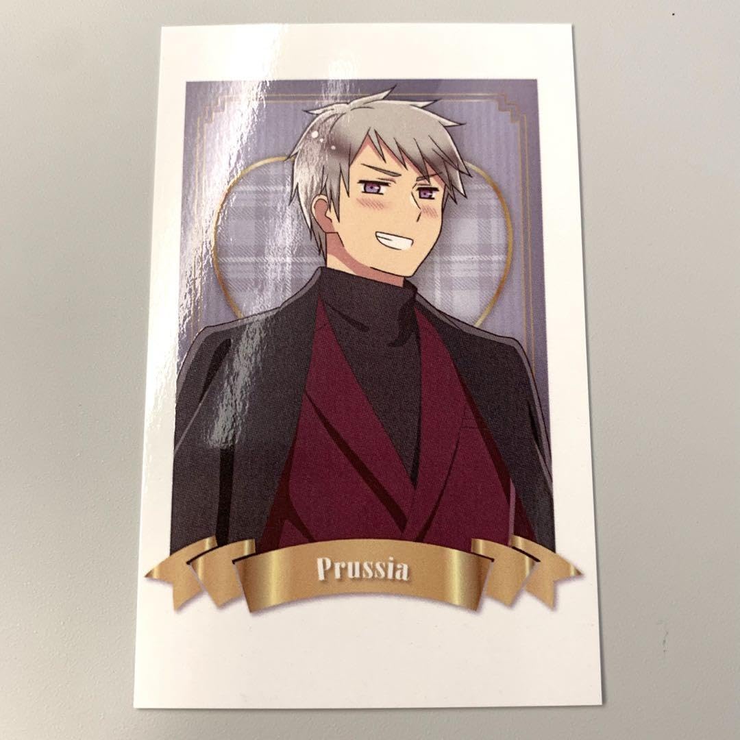 Amazon｜ヘタリア プロイセン チェキ カード バレンタイン amo カフェ