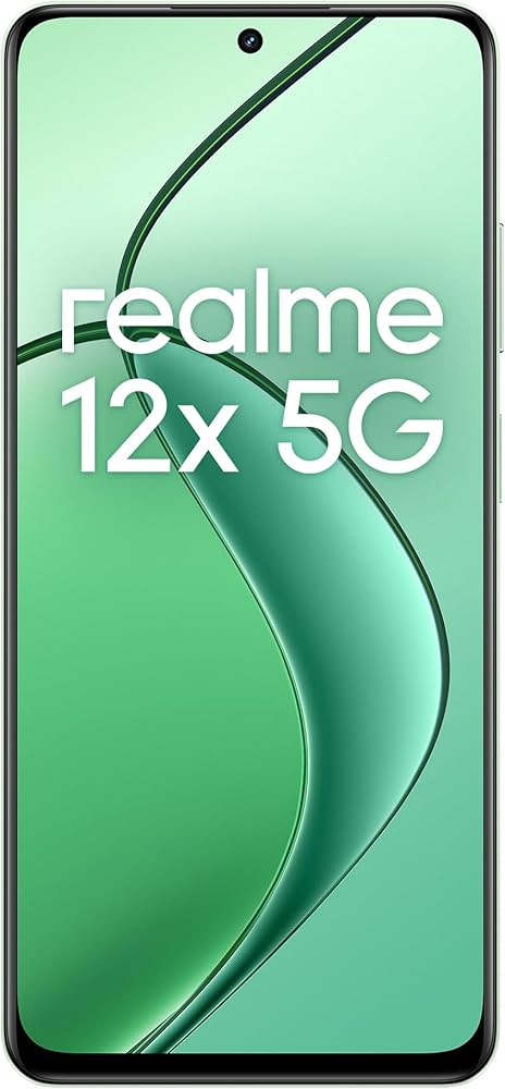 realme Smartphone 12X 5G, 6+128GB, Chipset Processeur 5G avec