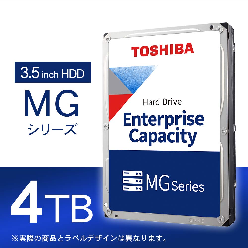 Amazon | 東芝 3.5インチ HDD 4TB PC サーバー ビジネス 向け 内蔵型