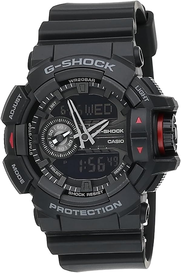 Casio Men's G-Shock GA400-1B Black Resin Japanese Quartz Sport