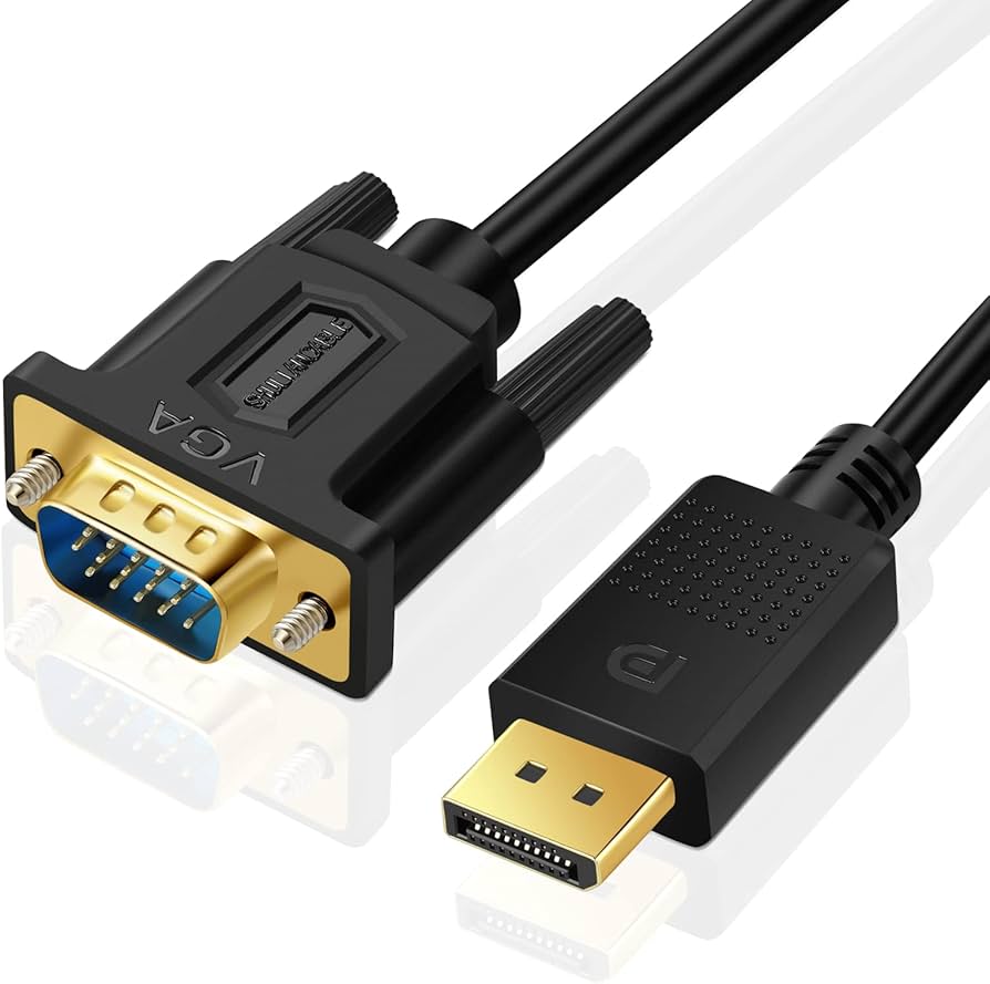 Amazon.co.jp: SHULIANCABLE DisplayPort to VGA 変換ケーブル DP
