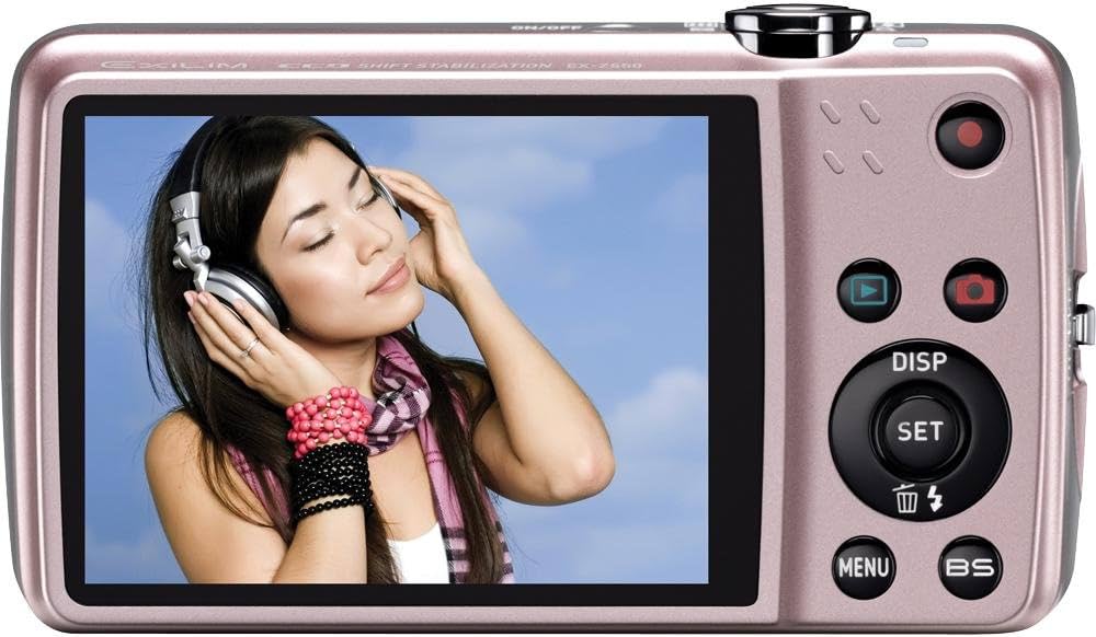 Casio EX-Z550 14.1MP Digital Camera with 4x Wide Angle Zoom with