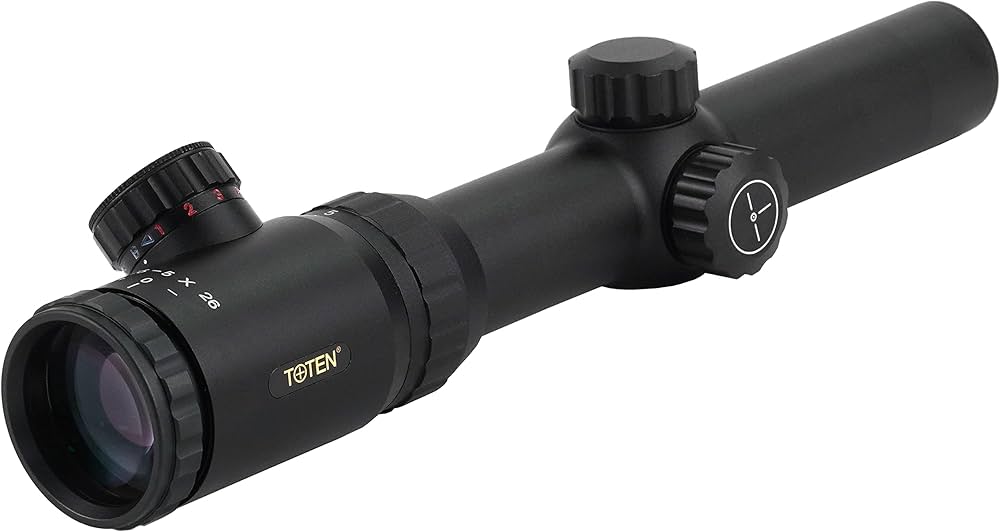 Amazon.co.jp: Visionking 1.25-5x26 ライフルスコープ30mm Picatinny