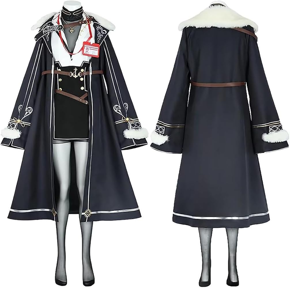 Amazon.co.jp: [青空COS]コスプレ宝鐘マリン衣装 社長服 船長