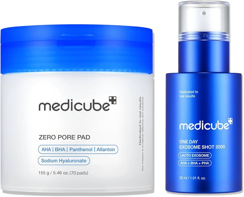 Amazon.com: medicube Daily Toner Pads with Exosome 2000 for Pore