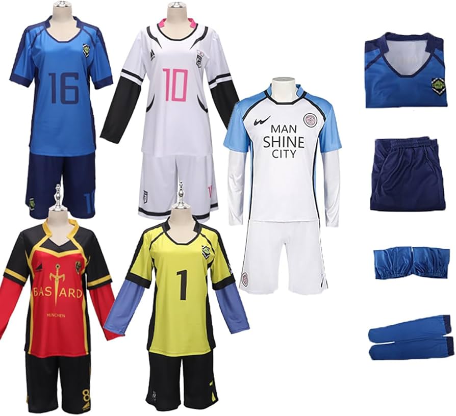 Amazon | ブルーロック ジャージ 凪誠士郎 御影玲王 千切豹馬 蜂楽廻