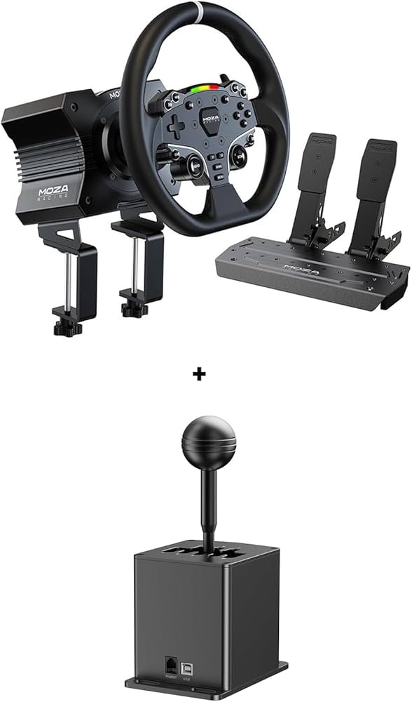 Amazon.com: MOZA R5 All-in-One PC Gaming Racing Simulator 4PCS