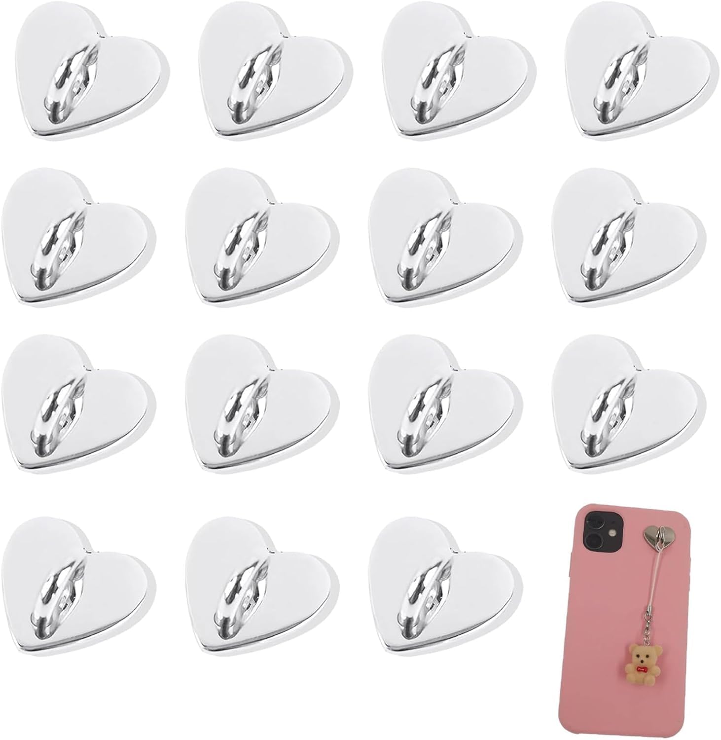 Amazon.co.jp: bardsxgfg(あき) 15個 キーリングハンガー スマホ