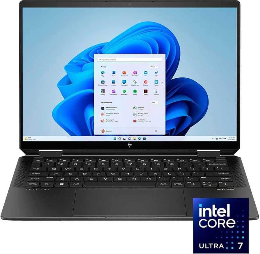 Amazon.com: HP Spectre x360 2-in-1 14 Laptop 2024 14” 2880 x 1800