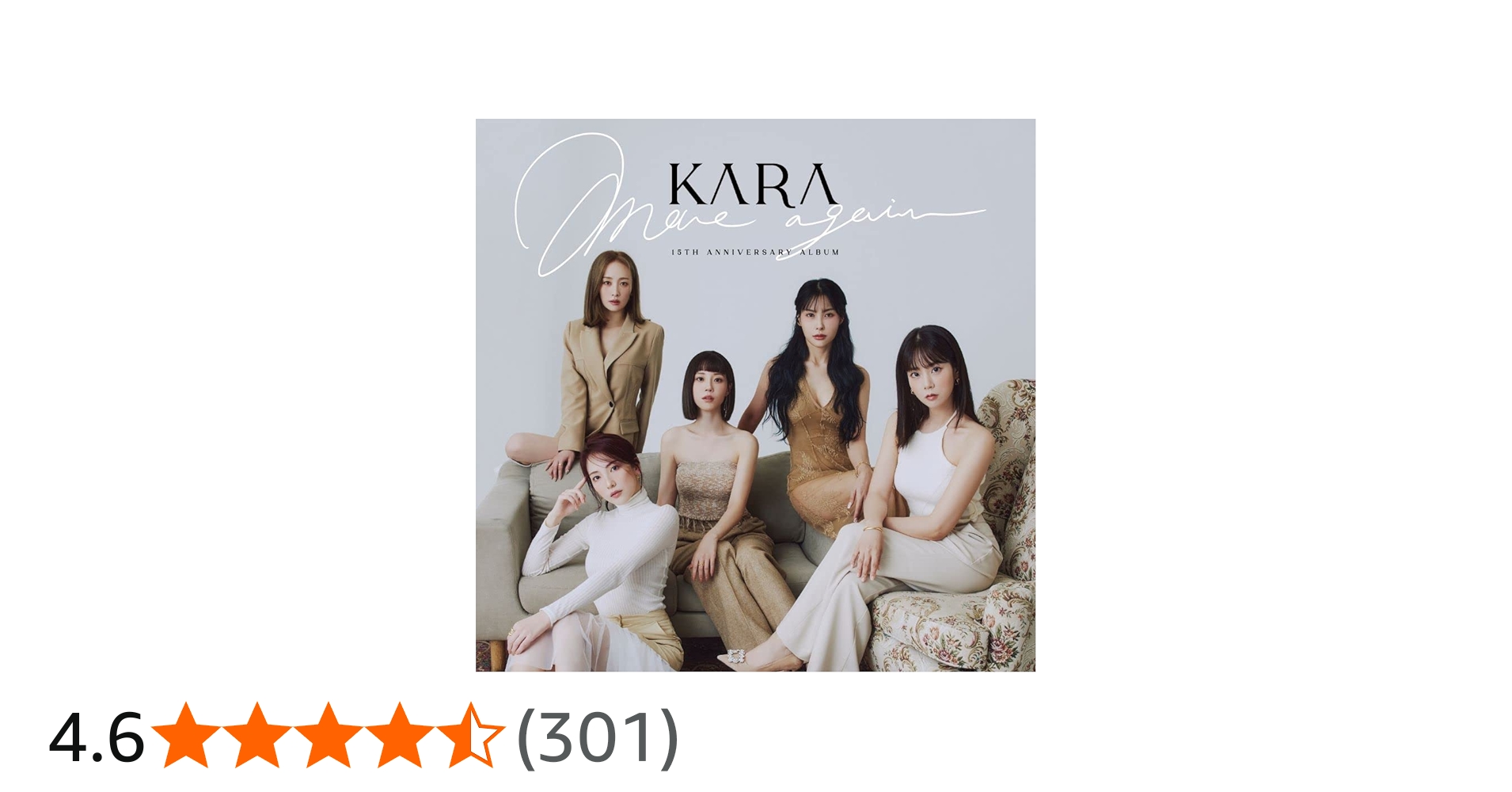 Amazon.co.jp: MOVE AGAIN – KARA 15TH ANNIVERSARY ALBUM (Japan