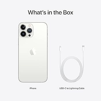 Amazon.com: Apple iPhone 13 Pro Max, 128GB, Silver - Unlocked