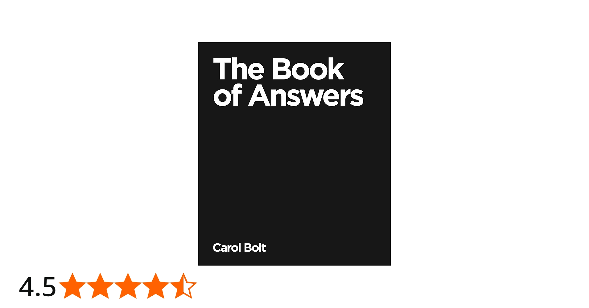 Amazon | The Book Of Answers: The gift book that became an