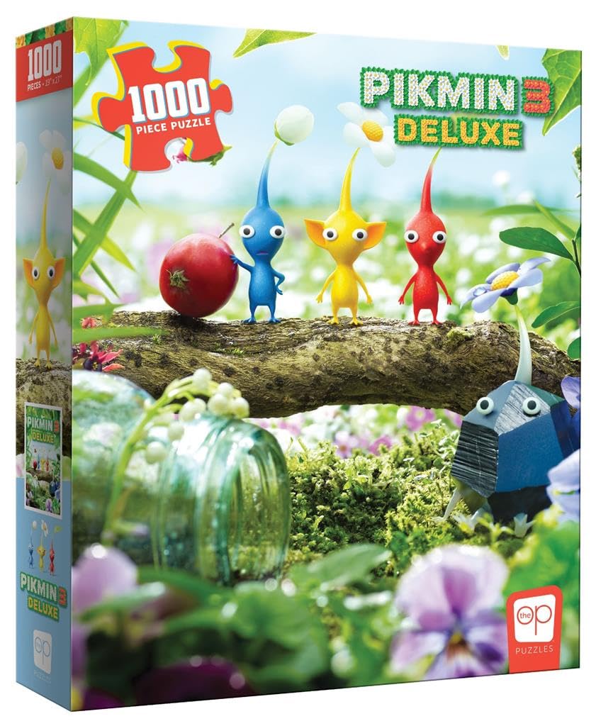Amazon.com: Pikmin 3 Deluxe 1000 Piece Jigsaw Puzzle | Collectible