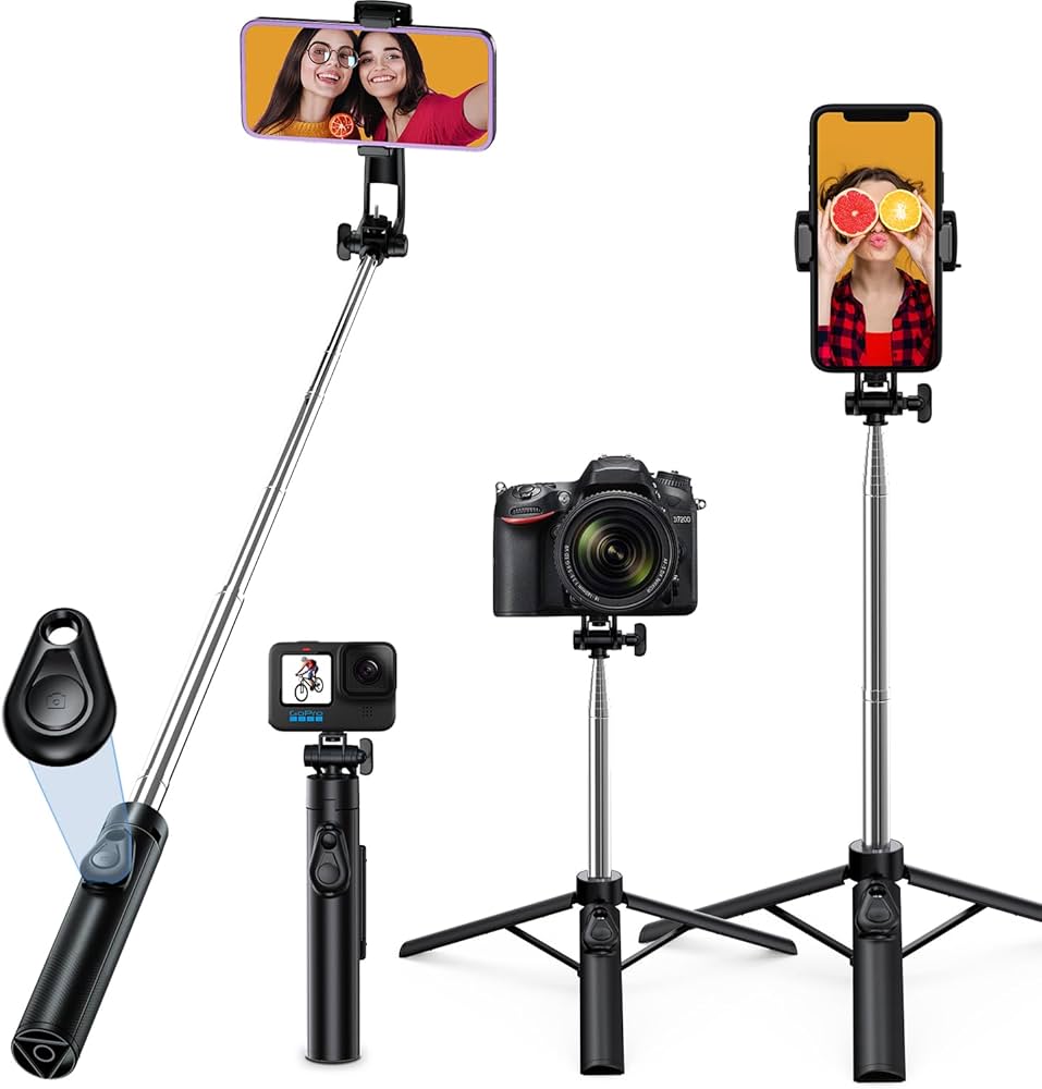Amazon | 【2025業界新登場・超軽量】 自撮り棒 三脚 Bluetooth セルカ