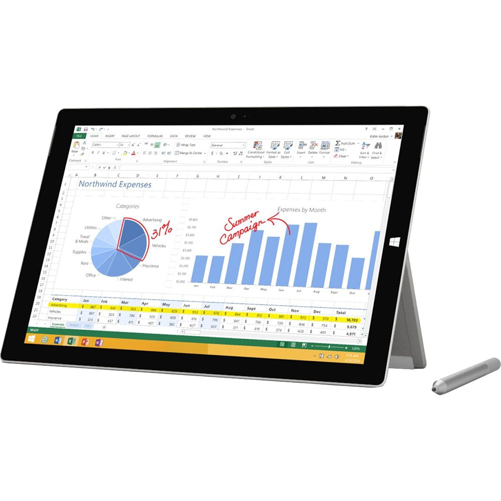 Amazon.com : Microsoft Surface Pro 3 8GB/256GB - PS2-00001