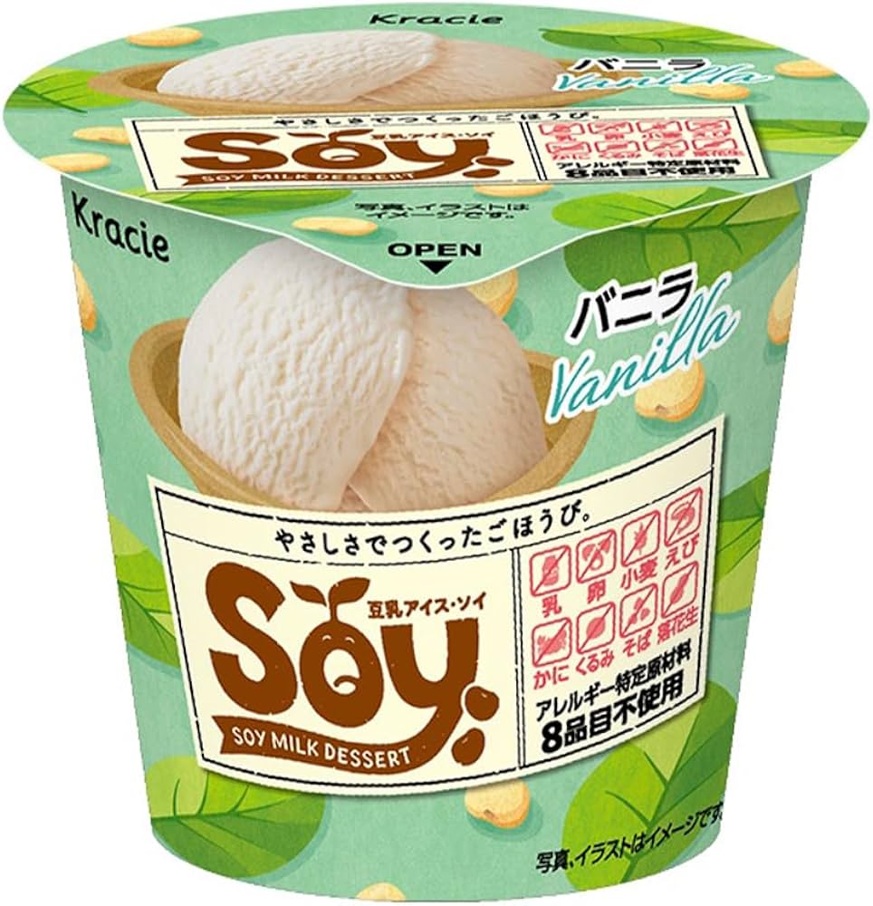 Amazon.co.jp: [アイス] クラシエ Soy バニラ 105ml×12個 : 食品・飲料