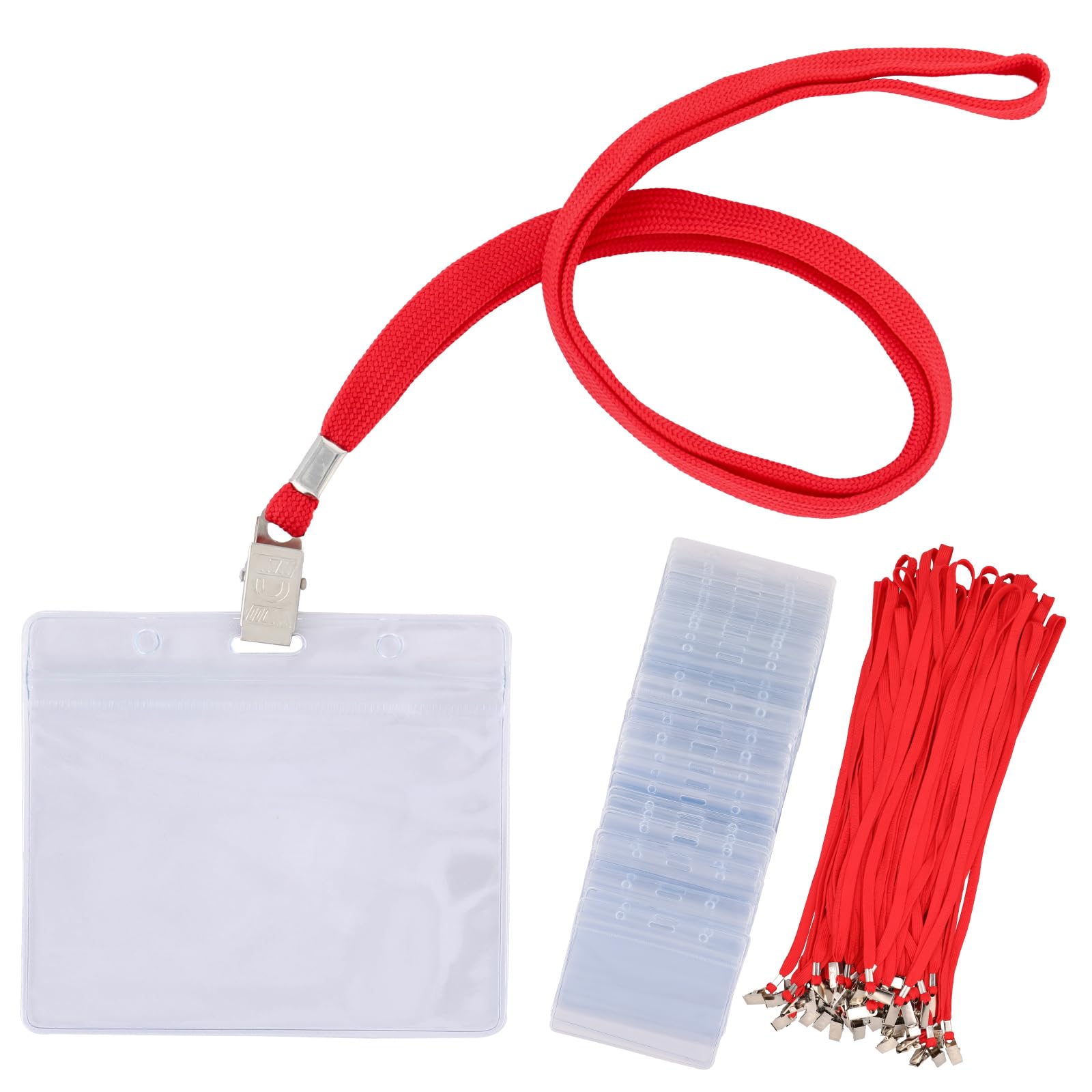 Amazon | IDカード ホルダー ネームホルダー ネックストラップ 名札