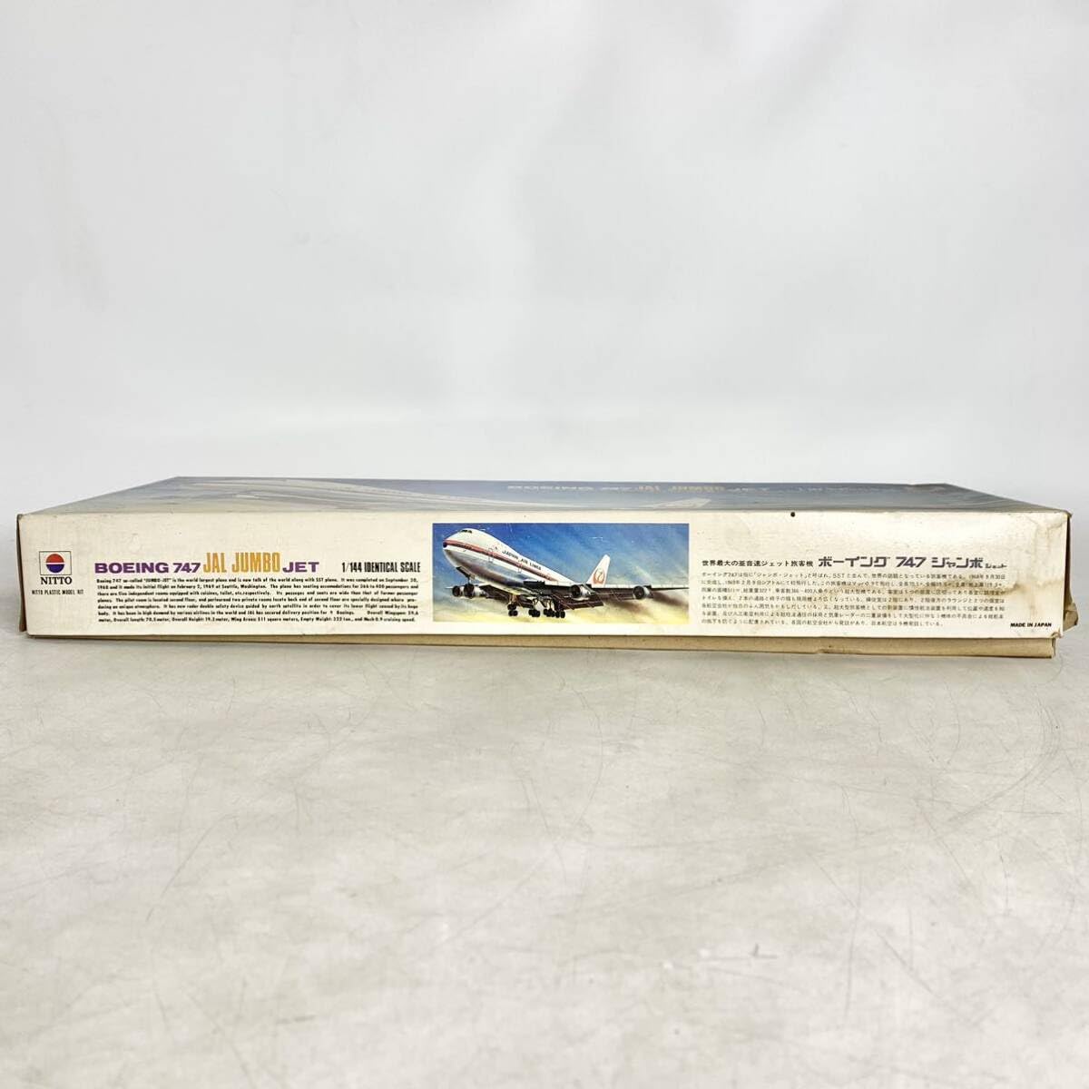 Amazon.co.jp: ニットー NITTO 1/144 日航ジャンボ Boeing 747 JAL
