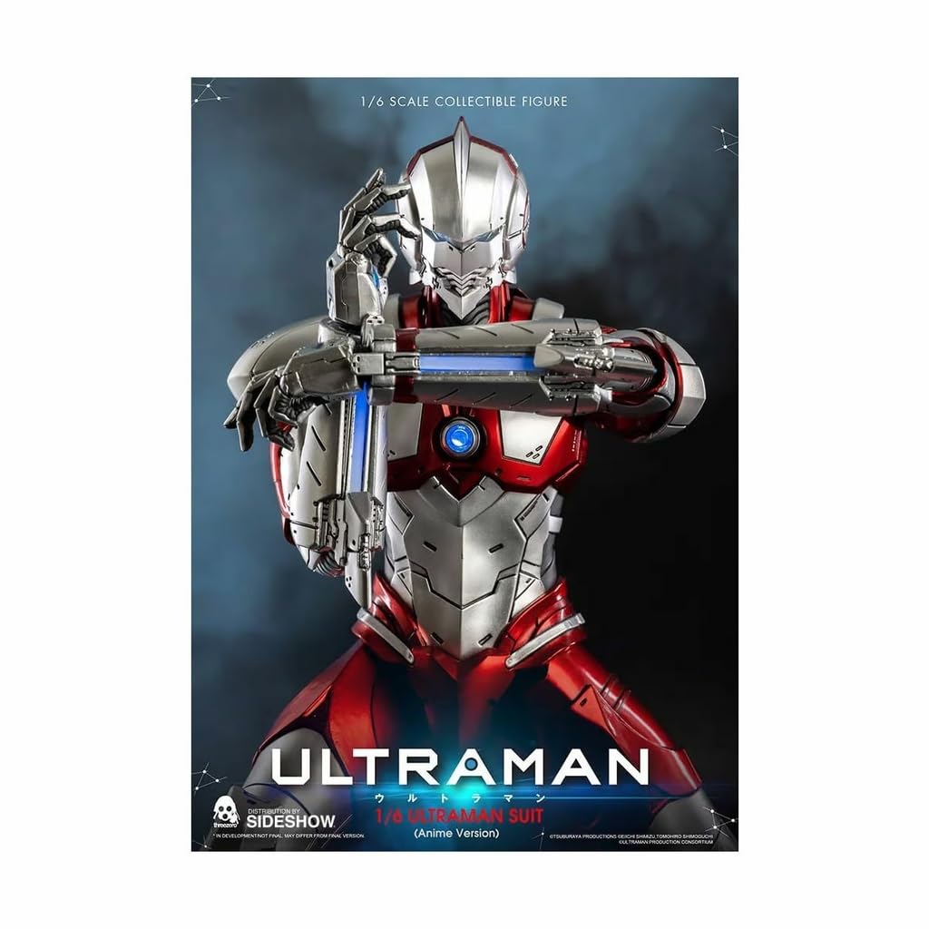 Amazon.com: threezero Ultraman (Anime Edition) 1: 6 Scale Action