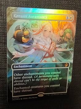 Amazon.co.jp: MTG 偉大なるオーラ術 アニメ絵 Foil 英語 : おもちゃ