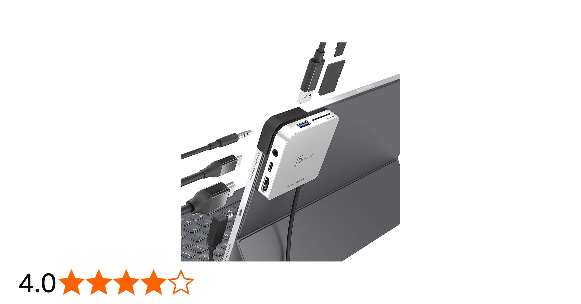 Amazon.co.jp: j5create iPad Pro USB Cハブ 6-in-1 トラベルドック