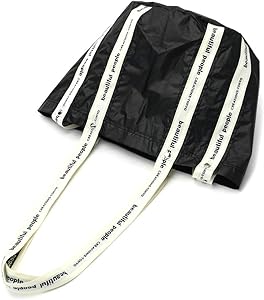 Amazon | [ビューティフルピープル] sail cloth logo tape shift bag S