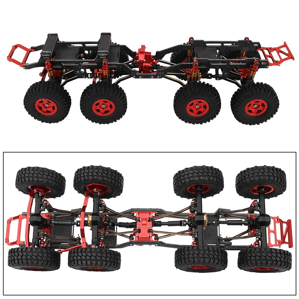 Amazon.com: RZXYLRC 8×8 LCG Thicken Carbon Fiber Chassis Frame