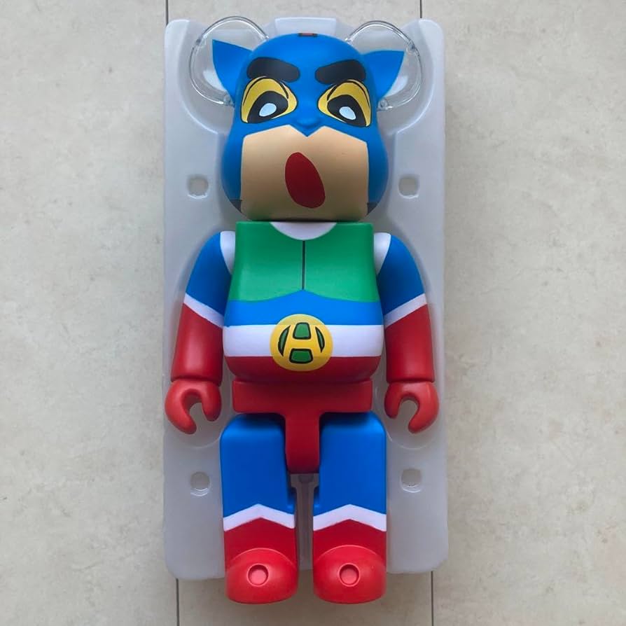 Amazon.co.jp: ベアブリック アクション仮面しんちゃん 400%クレヨン