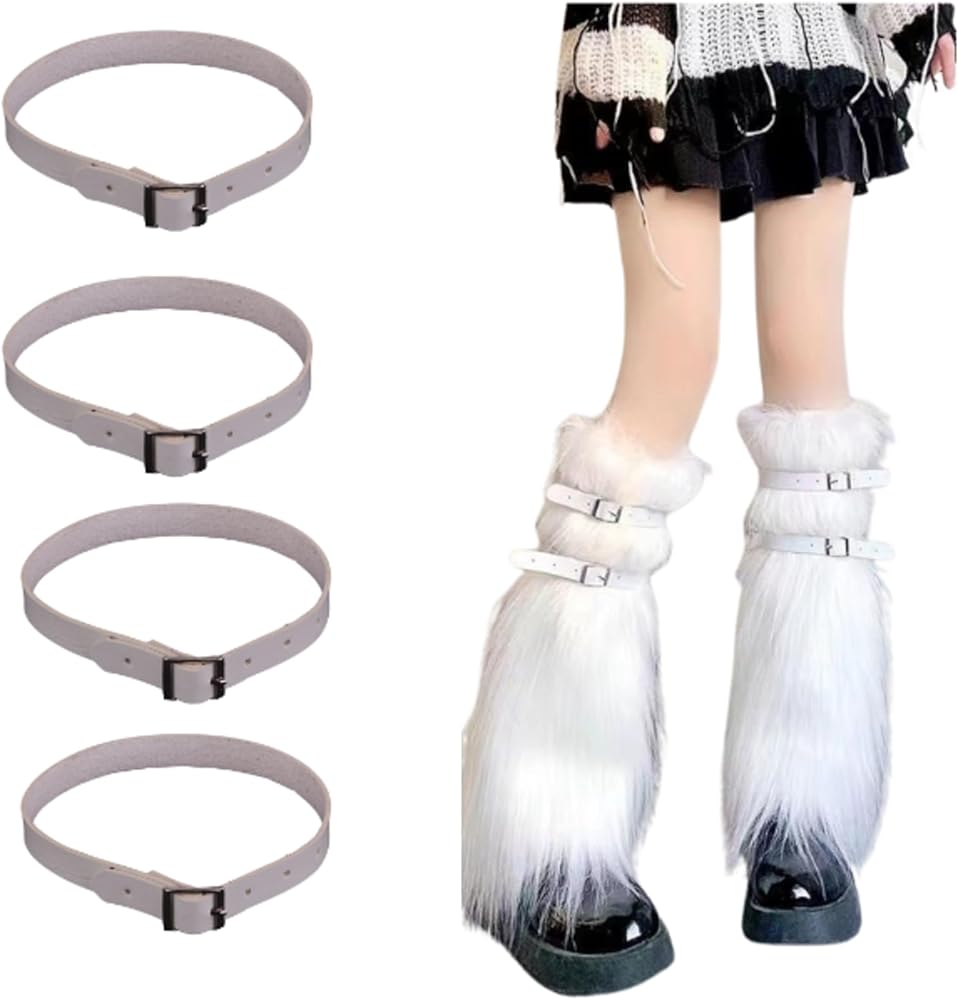 Amazon.co.jp: [manatom] レッグウォーマー ファー ギャル 地雷系