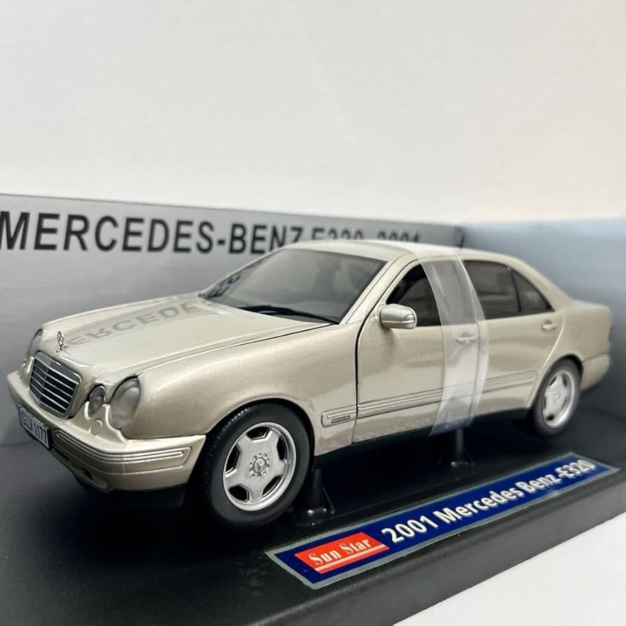 Amazon | Sun Star 1/18 Mercedes Benz E320 2001 Desert Silver