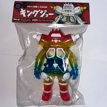 Amazon.co.jp: KAIJIN one up. キングジョー クリアレインボー ソフビ