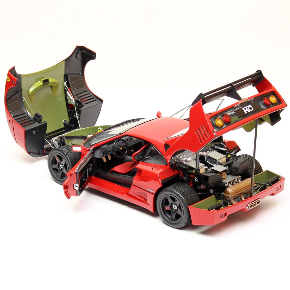 Amazon | 京商オリジナル 1/18 フェラーリ F40 LMウィング(レッド