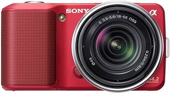 Amazon.co.jp: SONY デジタル一眼α NEX-3 ズームレンズキット レッド