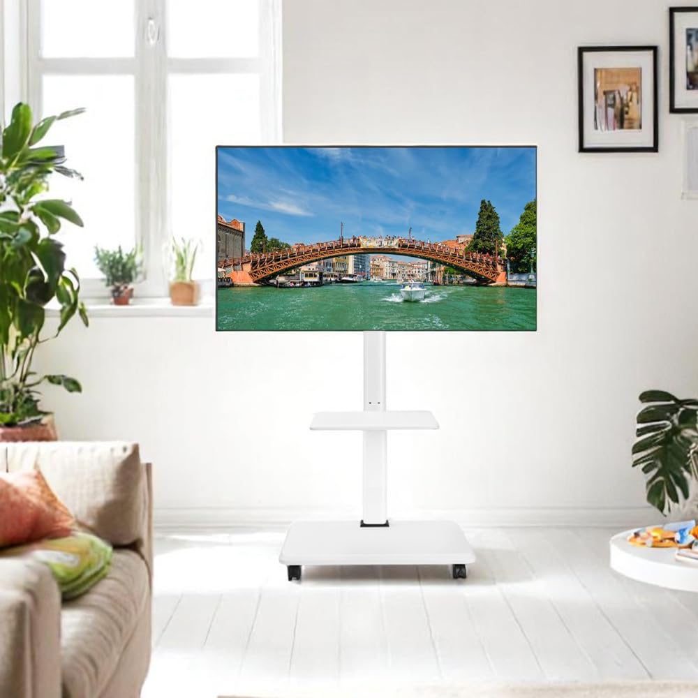 Amazon.co.jp: PETOOP テレビスタンド 壁寄せ キャスター付き tv