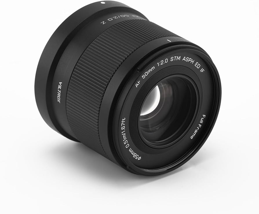 Amazon.com : VILTROX 50mm F2.0 Z-Mount, AF 50mm F2 Lens for Nikon