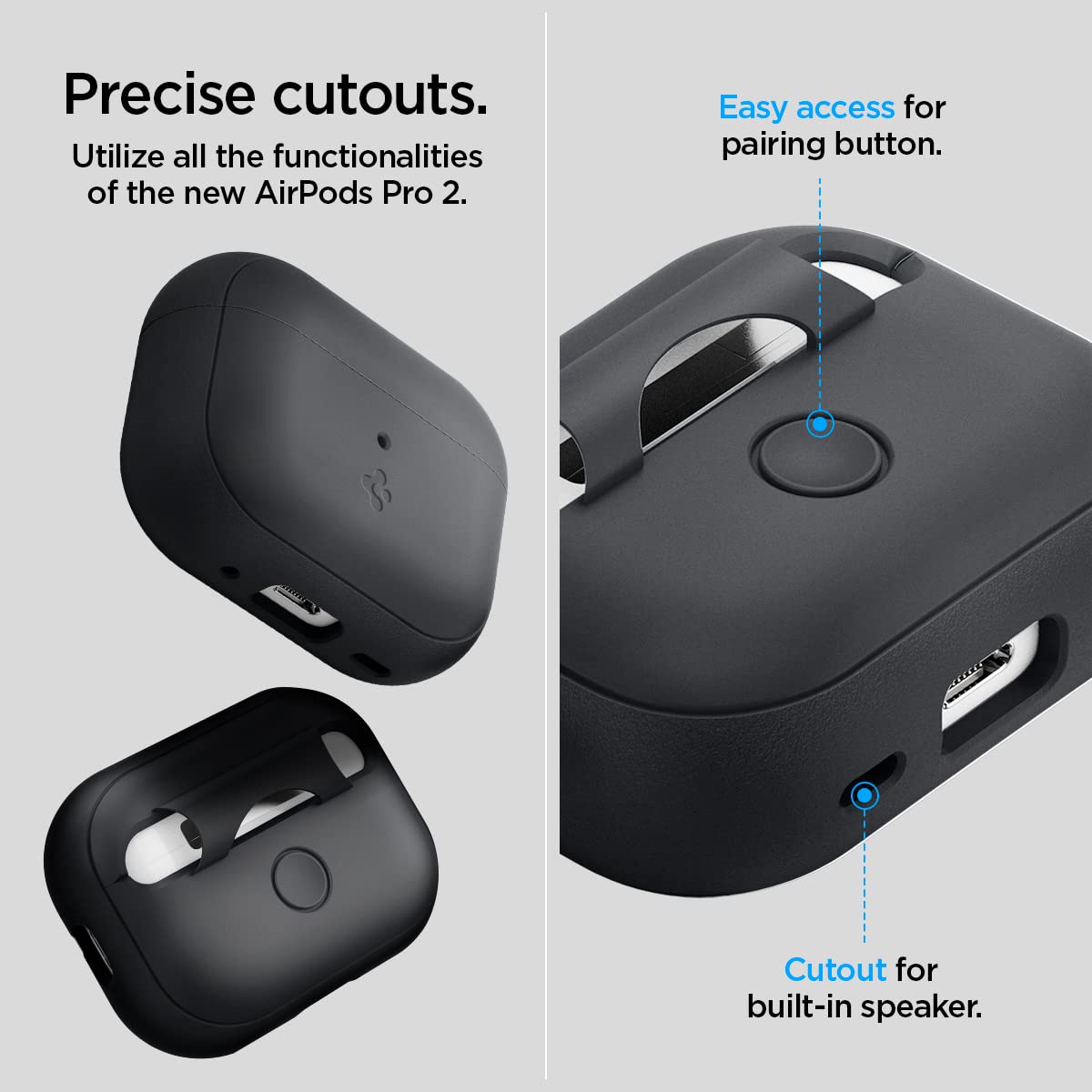 Amazon.com: Spigen Silicone Fit Designed for AirPods Pro 2nd
