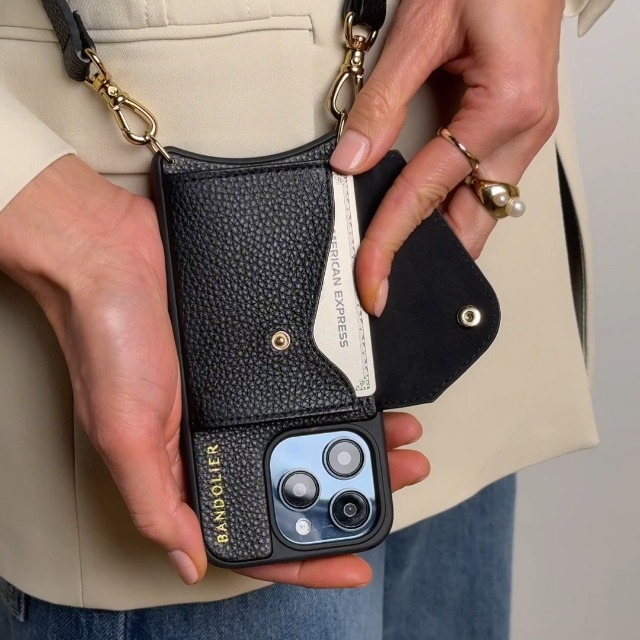 Amazon.com: Bandolier Hailey Crossbody Wallet Phone Case for