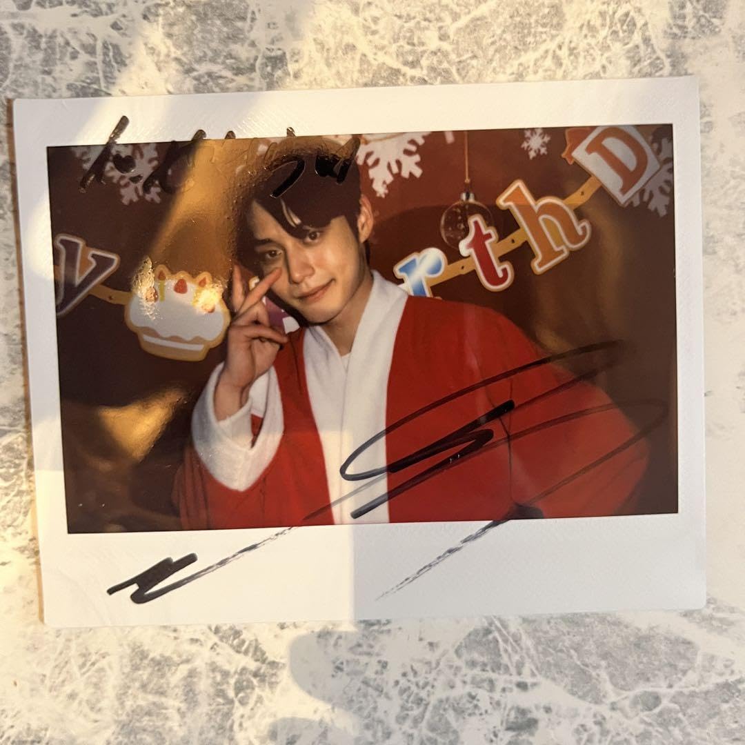 ホシ サイン入りチェキ SEVENTEEN ホシ チェキ サイン入り セブチ 直筆