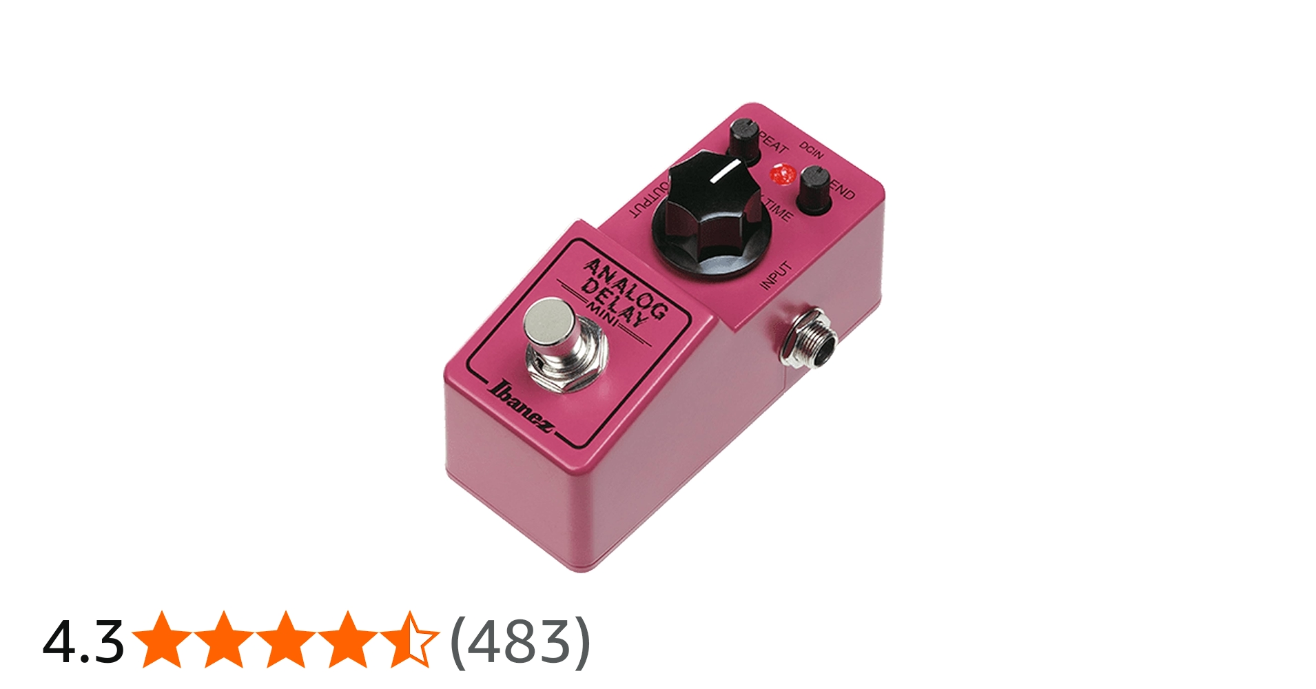 Amazon.co.jp: Ibanez アイバニーズ ミニ・サイズ・ペダル Analog