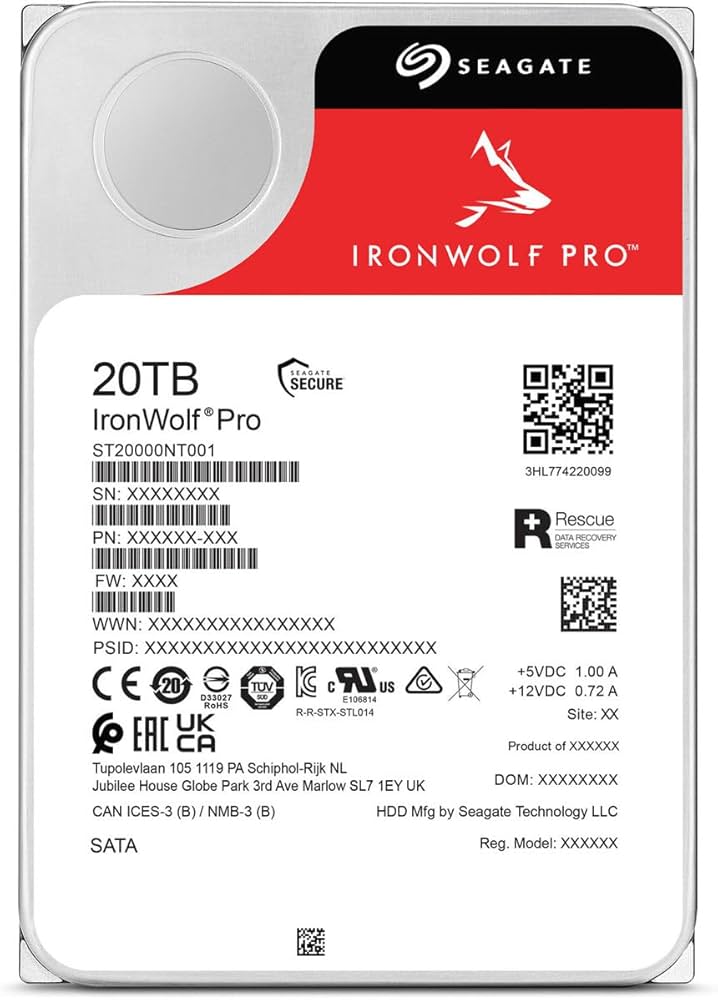Amazon.com: Seagate IronWolf Pro SATA III 3.5