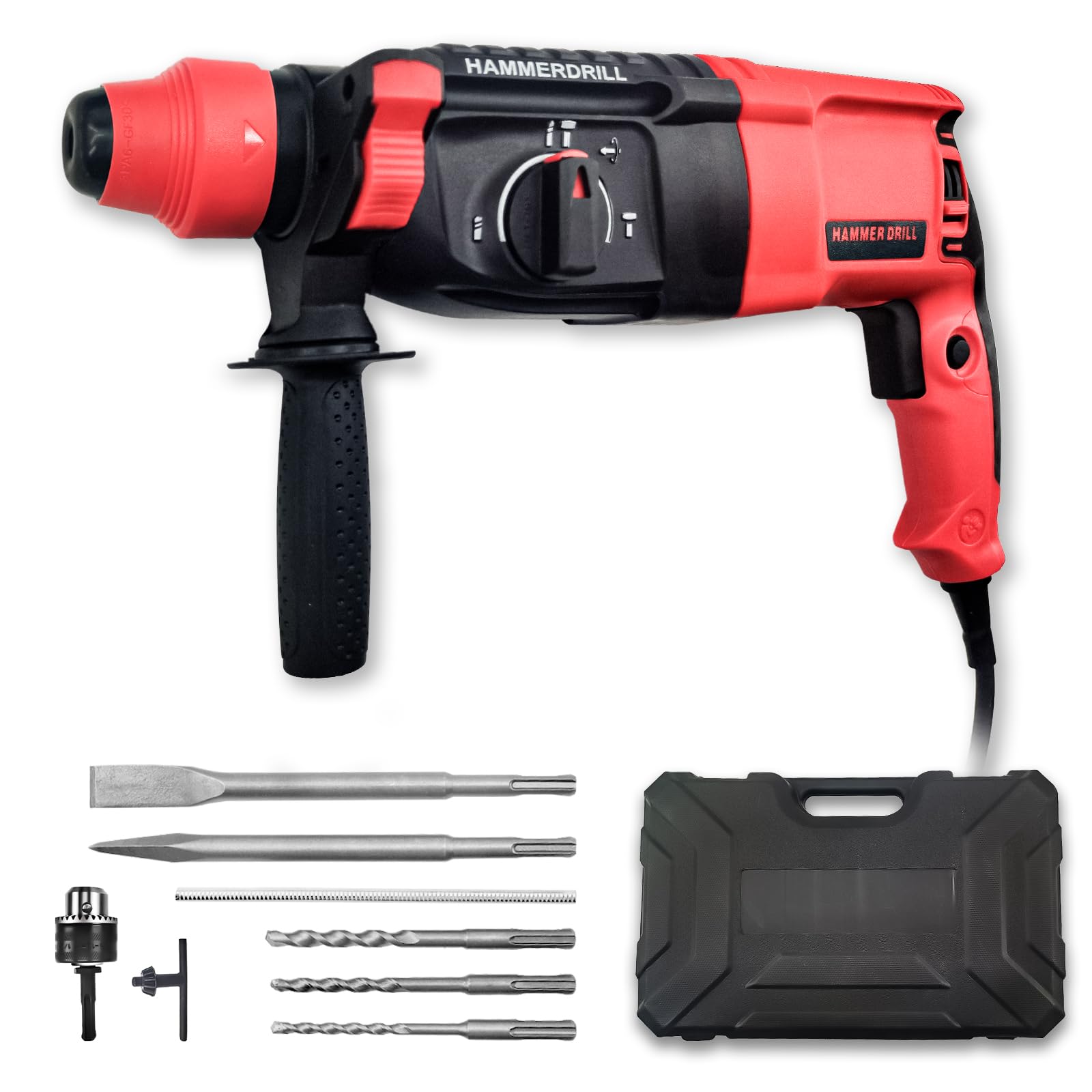 Amazon | CXCESNS ハンマードリル 穴開け コード式 インパクトハンマー