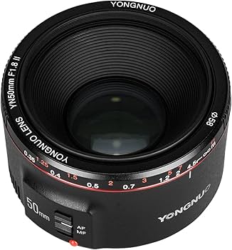 Amazon.com : Yongnuo YN50MM F1.8 II AF/MF 0.35M Focus Distance