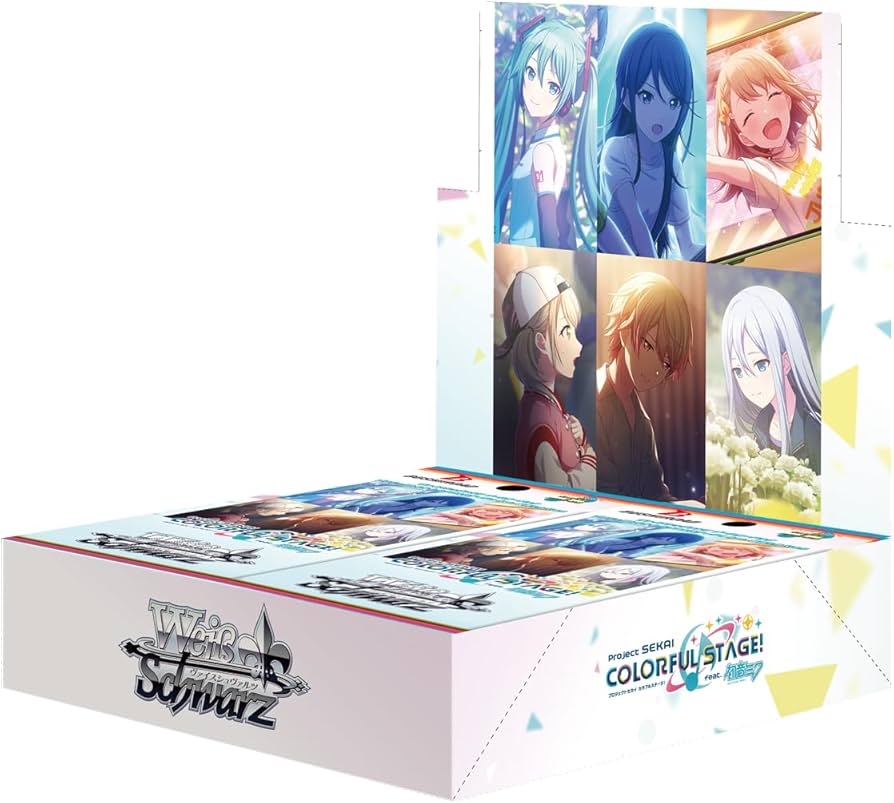 Amazon.com: Bushiroad Weiss Schwarz Booster Pack Project Sekai