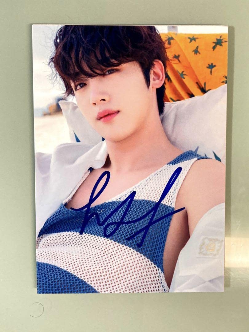 Amazon.co.jp: セール中…キムヨハン直筆サイン入り2Lサイズ写真…Kim Yo