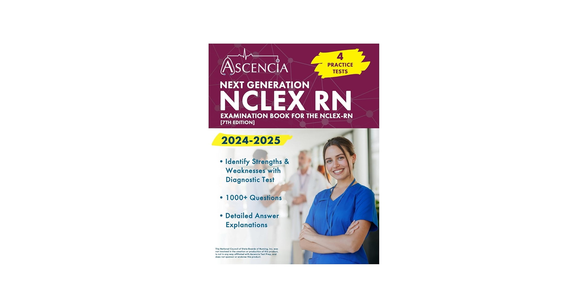 Next Generation NCLEX RN Examination Book 2024-2025: 4 Practice