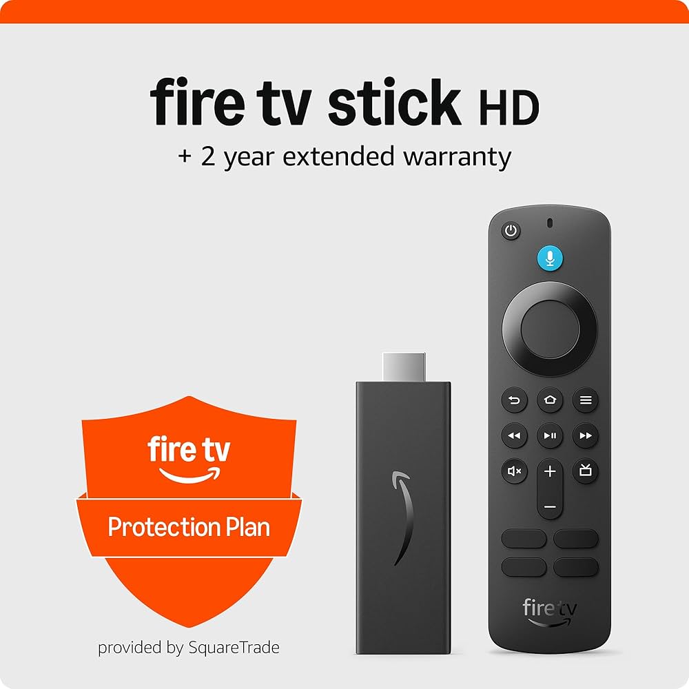 Amazon.com: Amazon Fire TV Stick HD bundle with 2-Year Protection