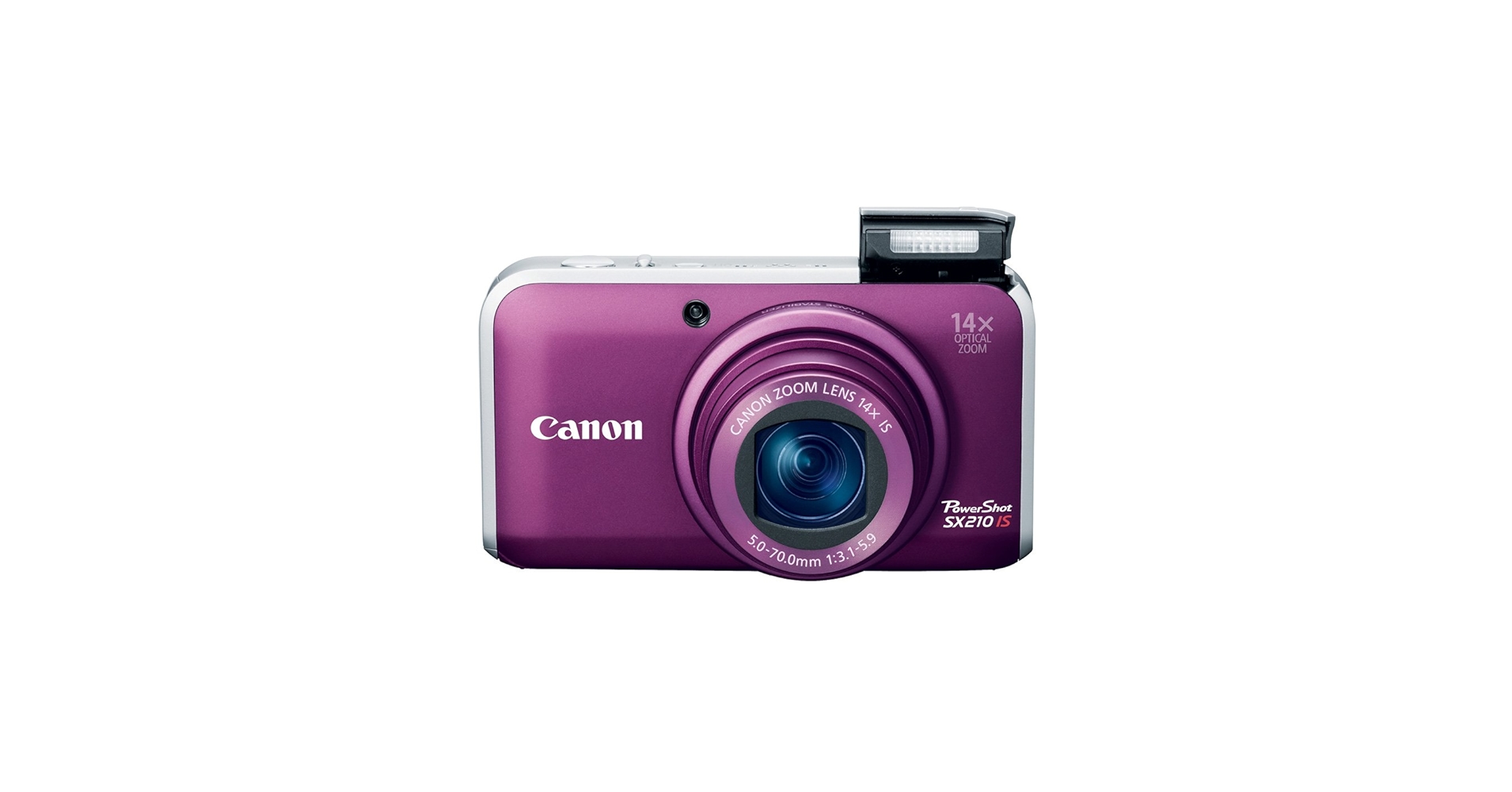 Amazon.com : Canon PowerShot SX210IS 14.1 MP Digital Camera with