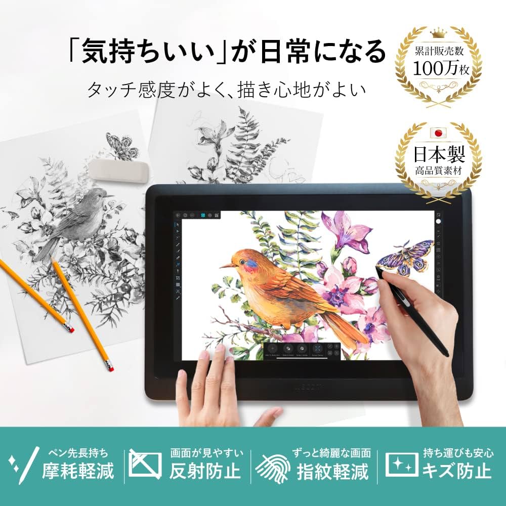 Amazon.co.jp: ベルモンド Wacom One 液晶ペンタブレット 13 用